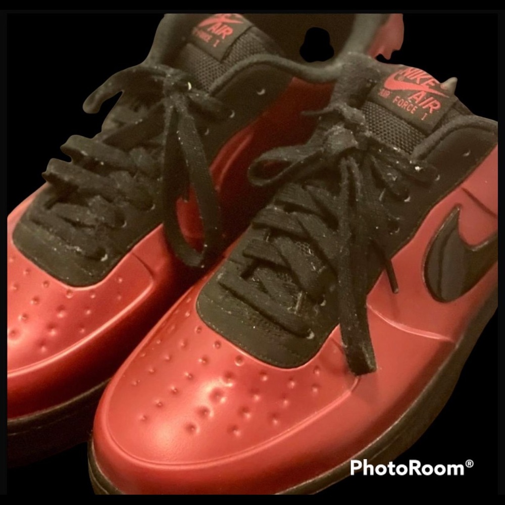 ❤️ nike air force 1 foamposite red